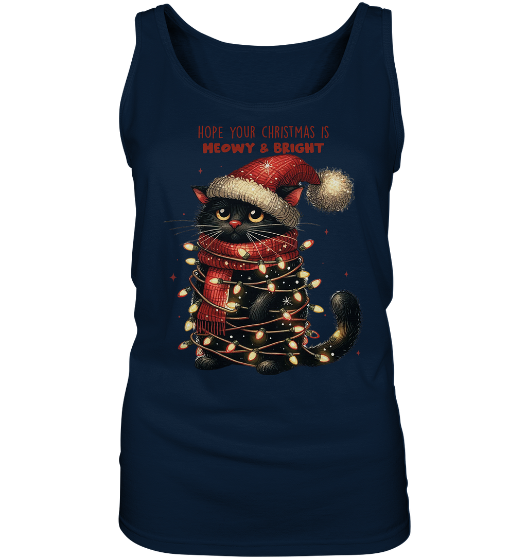 Weihnachts Katze Christmas is Moewy - Ladies Tank-Top