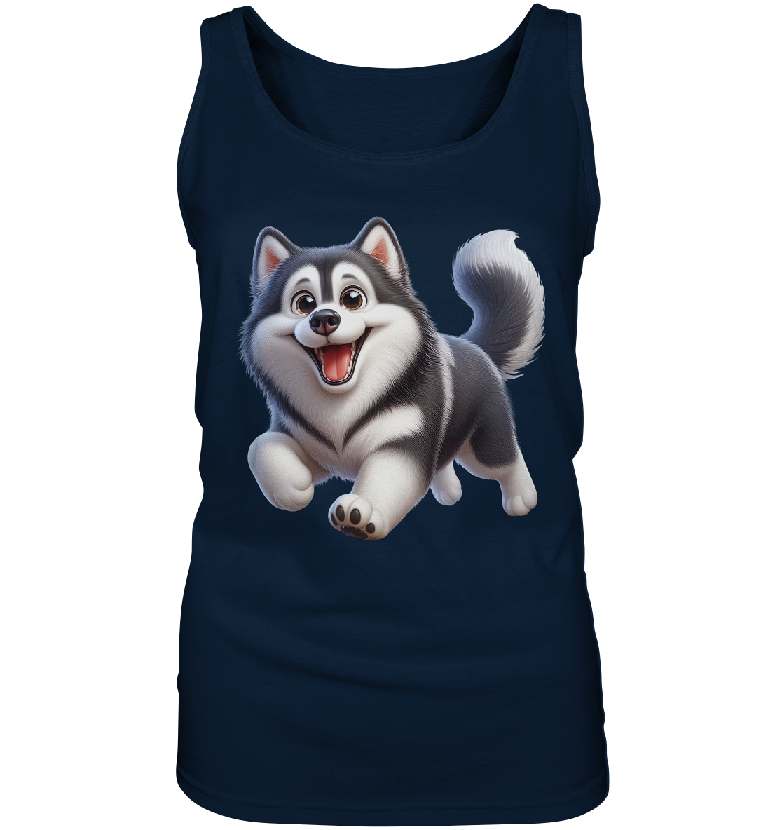 Husky Comic - personalisierbar - Ladies Tank-Top