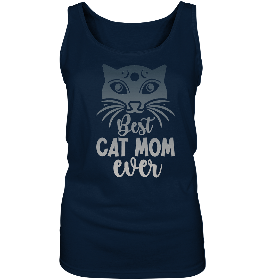Best Cat Mum ever personalisierbar - Ladies Tank-Top