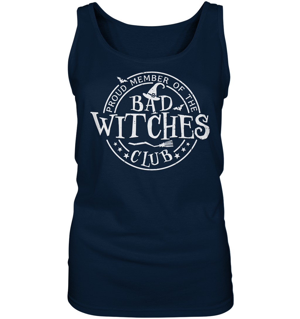 Bad Witches Club Halloween - Ladies Tank-Top