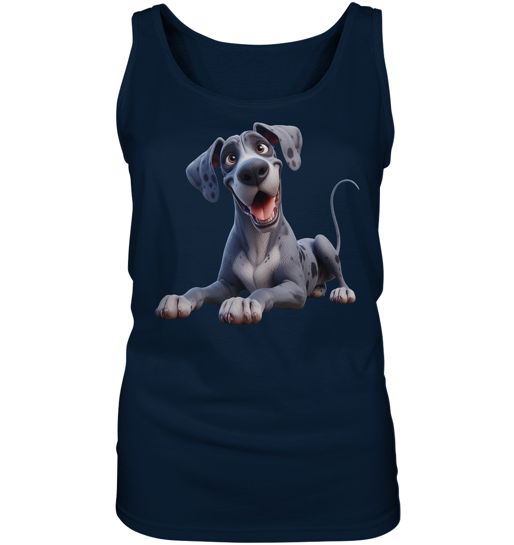 Dänische Dogge - personalisierbar - Ladies Tank-Top