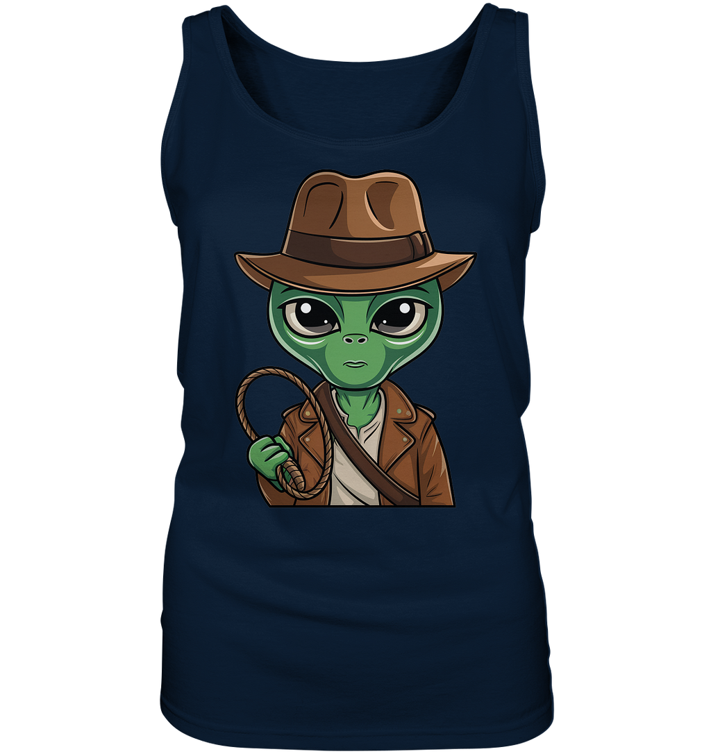 Alien Abenteurer Cartoon - Ladies Tank-Top