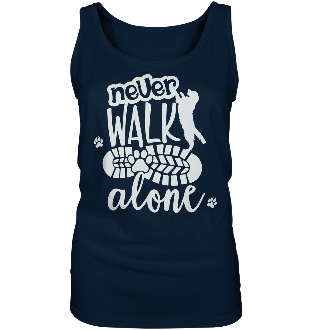 Hundefreunde You never walk alone - personalisierbar - Ladies Tank-Top