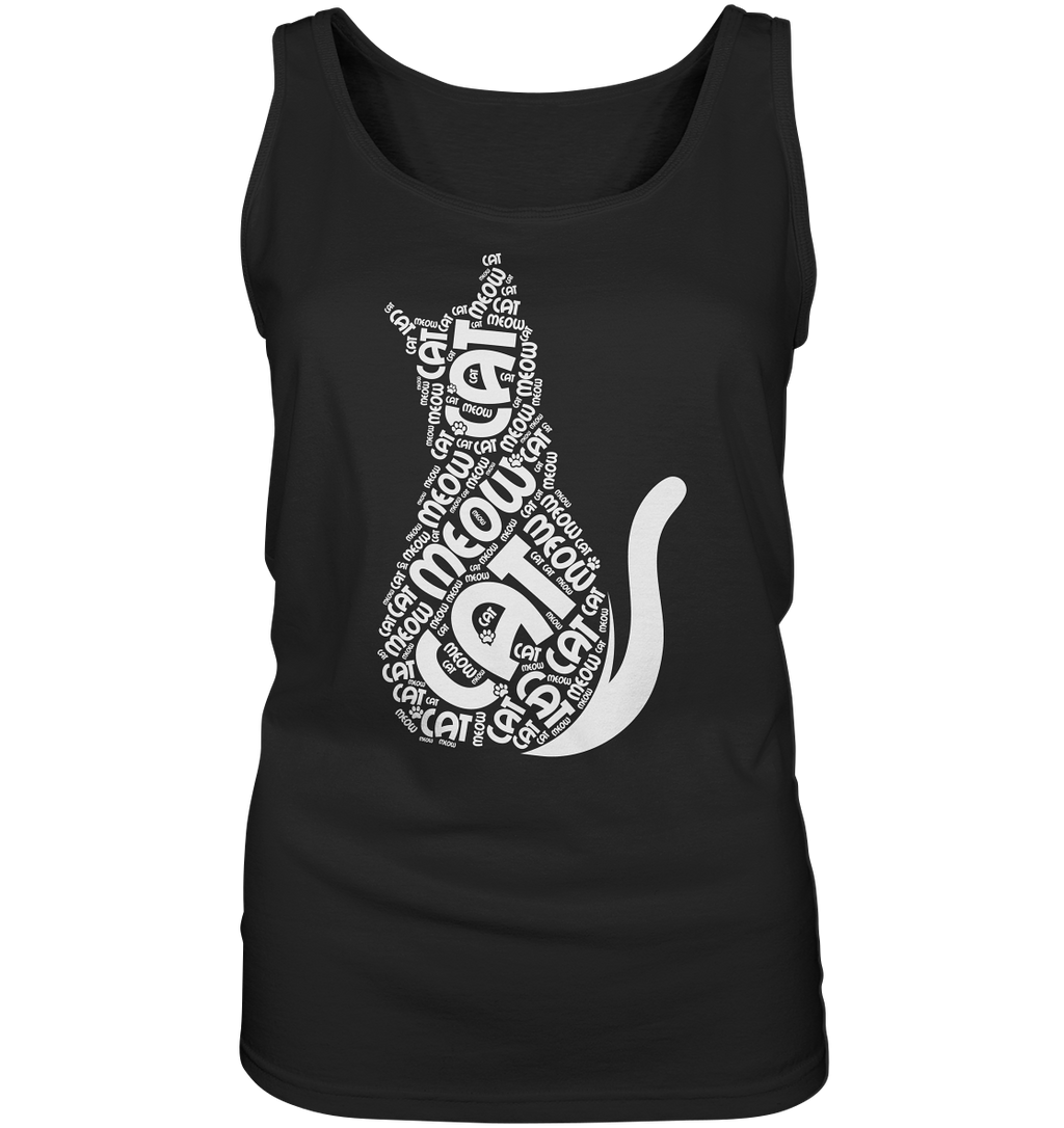 Katzen Cat slogan  - Ladies Tank-Top