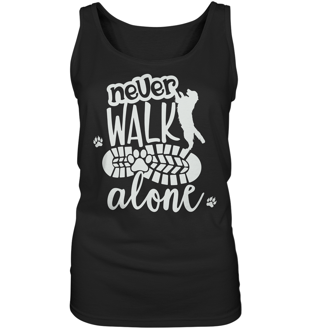 Hundefreunde You never walk alone - personalisierbar - Ladies Tank-Top