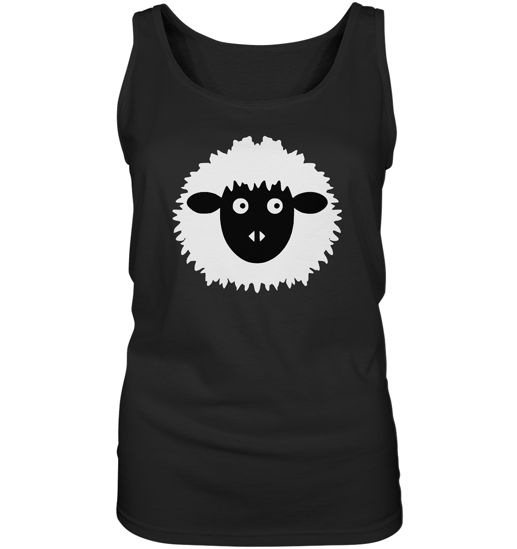 Schaf comic -personalisierbar - Ladies Tank-Top