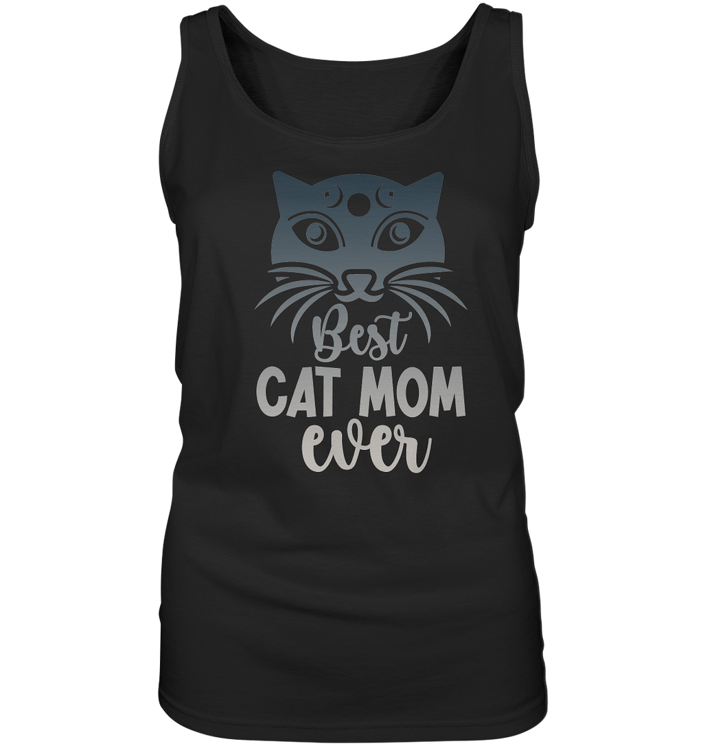 Best Cat Mum ever personalisierbar - Ladies Tank-Top