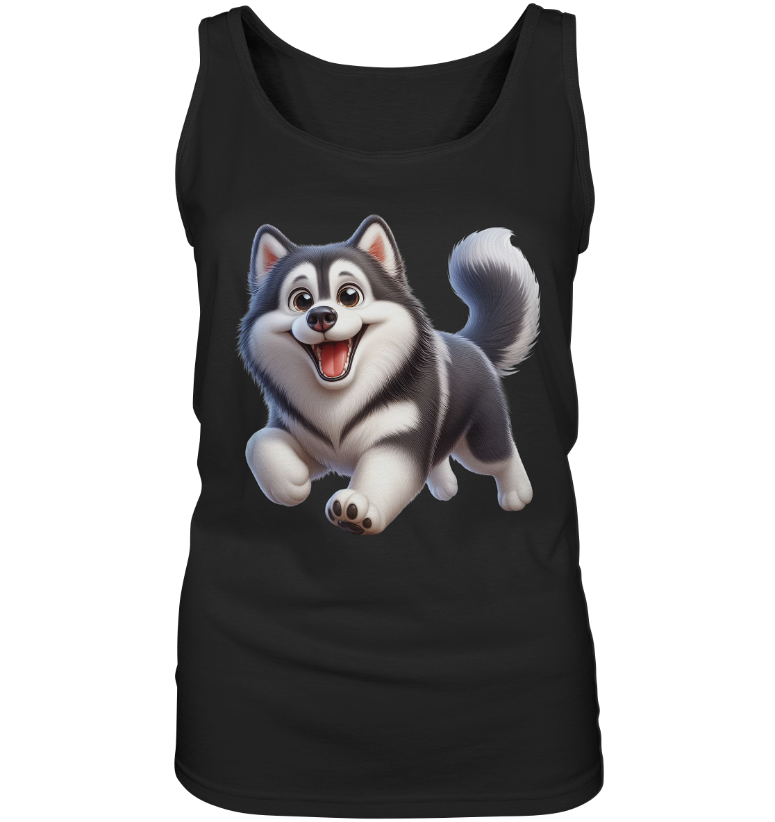 Husky Comic - personalisierbar - Ladies Tank-Top
