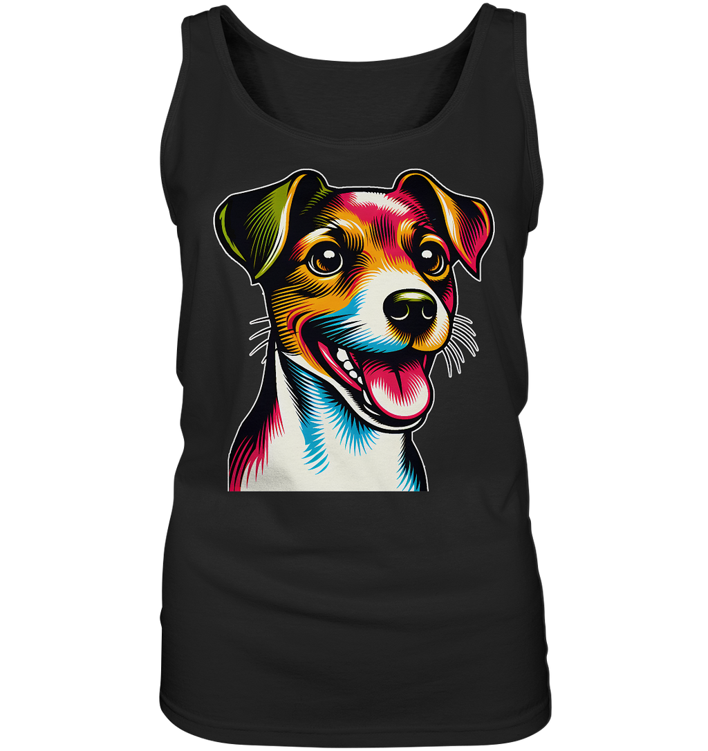 Jack Russell Terrier Pop Art - Ladies Tank-Top