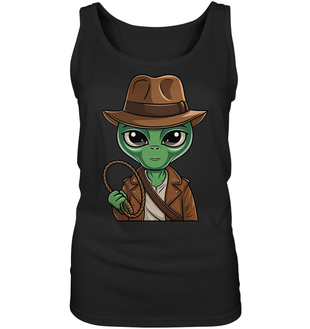 Alien Abenteurer Cartoon - Ladies Tank-Top