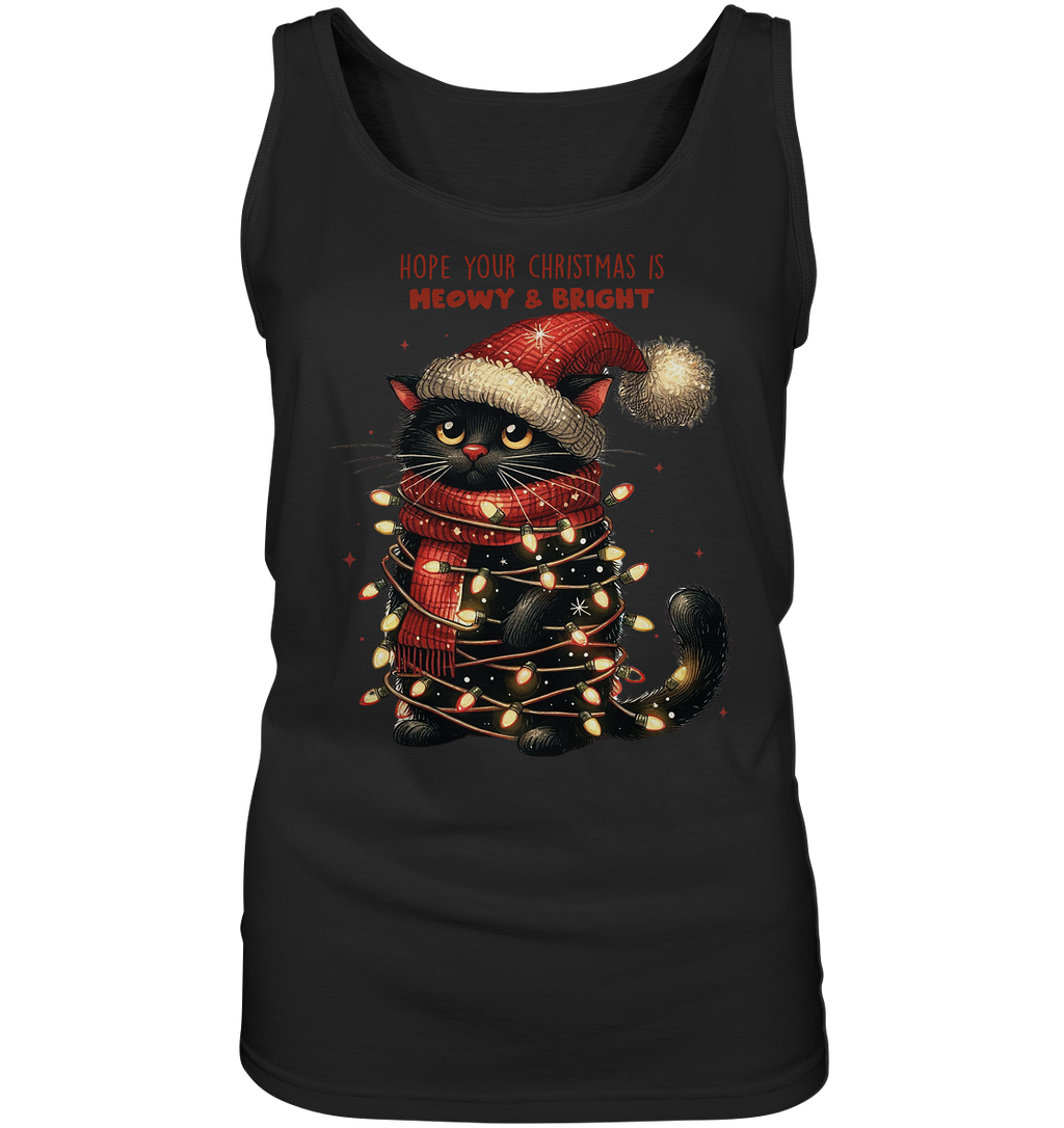 Weihnachts Katze Christmas is Moewy - Ladies Tank-Top