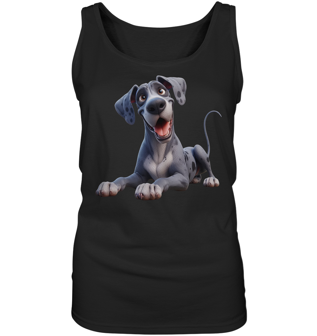 Dänische Dogge - personalisierbar - Ladies Tank-Top