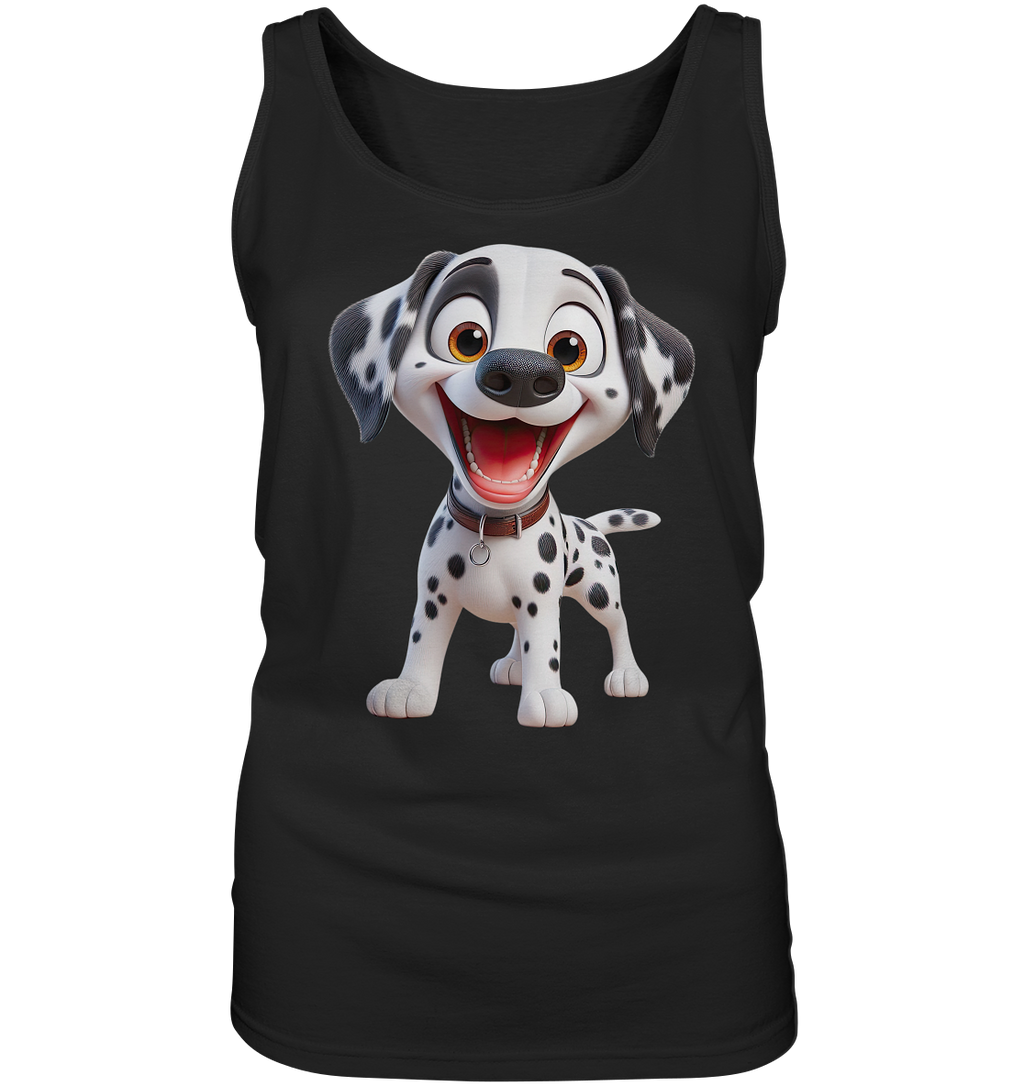 Dalmatina Cartoon - personalisierbar - Ladies Tank-Top