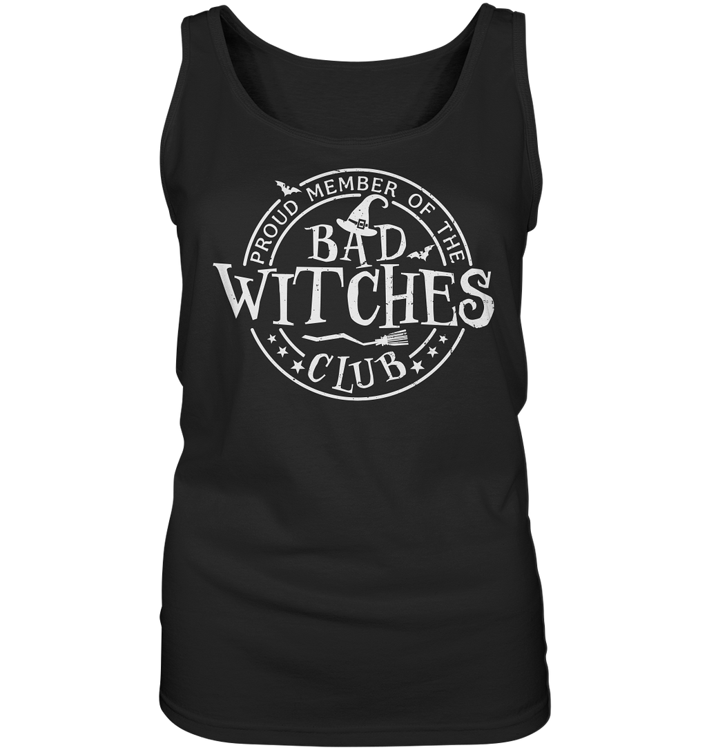 Bad Witches Club Halloween - Ladies Tank-Top