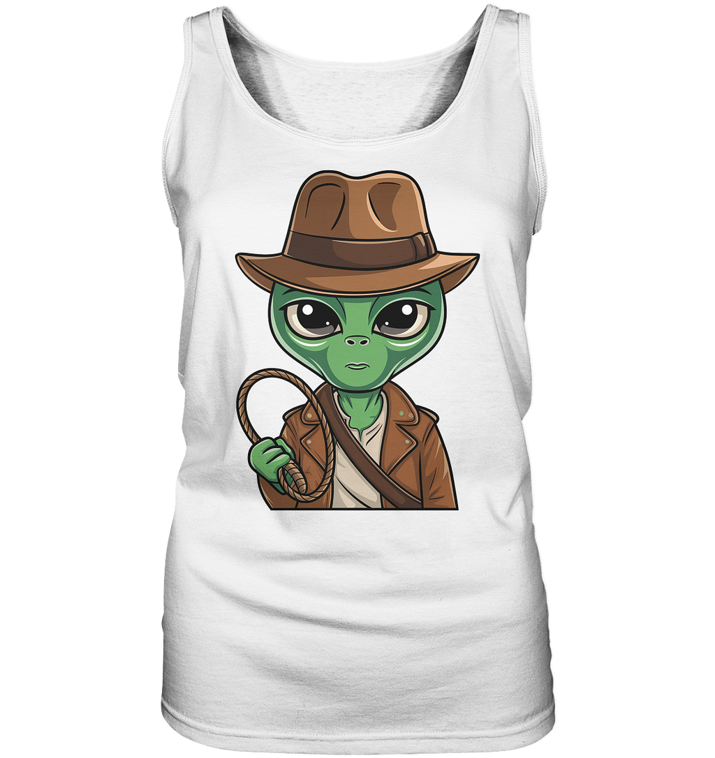 Alien Abenteurer Cartoon - Ladies Tank-Top
