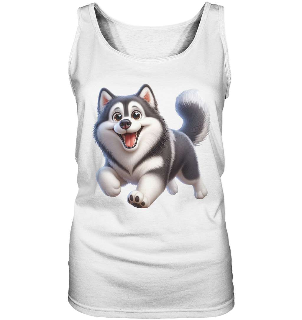 Husky Comic - personalisierbar - Ladies Tank-Top