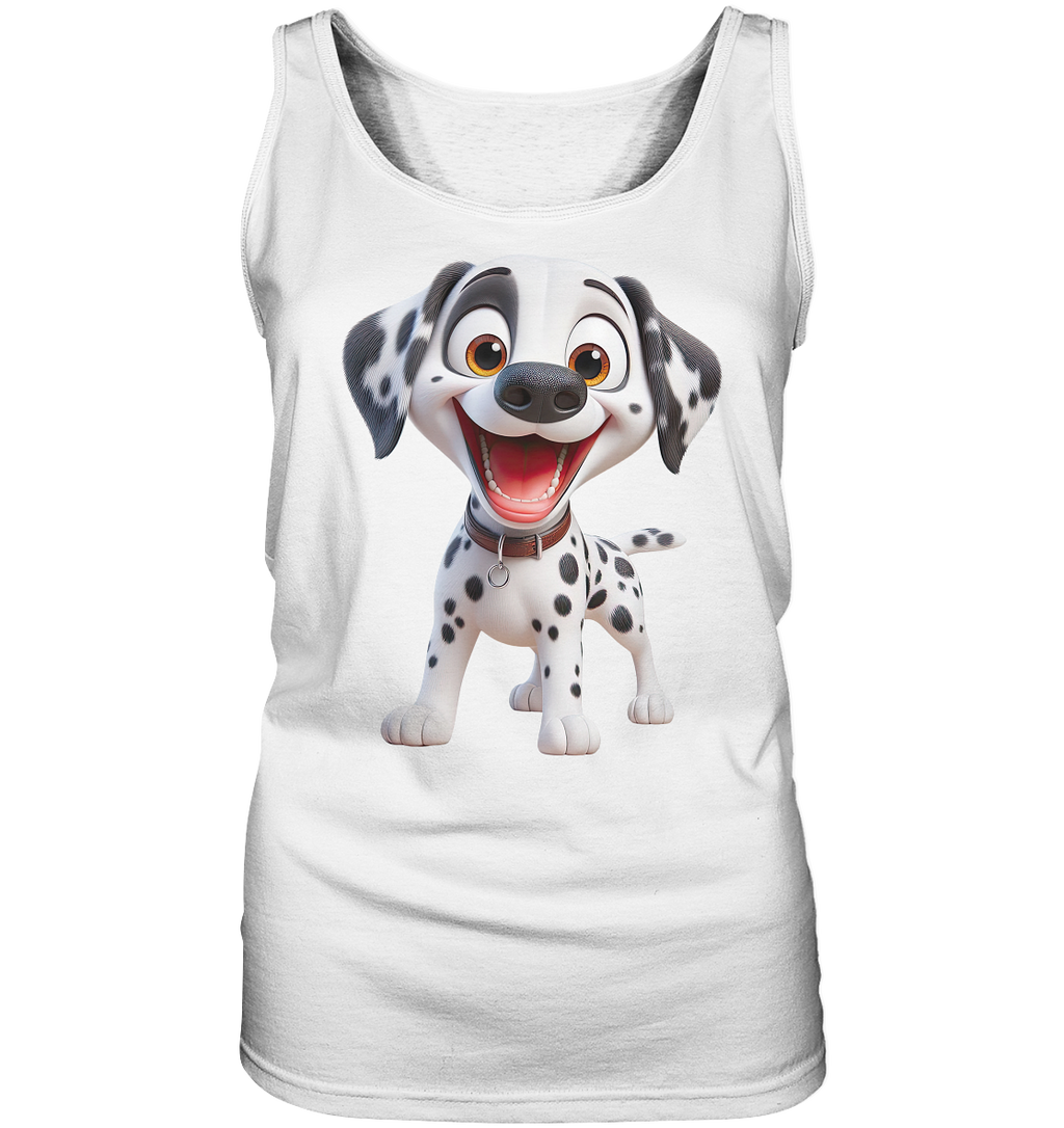 Dalmatina Cartoon - personalisierbar - Ladies Tank-Top
