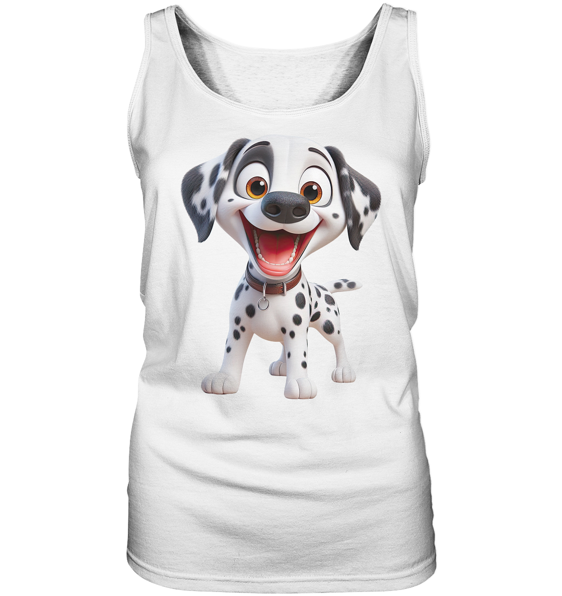 Dalmatina Cartoon - personalisierbar - Ladies Tank-Top