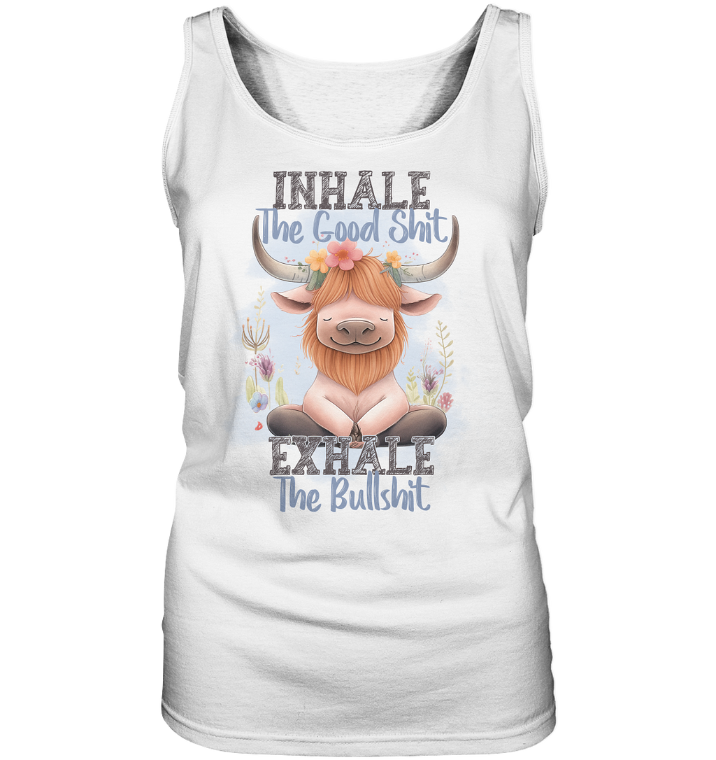 Yoga Highland Kuh - Ladies Tank-Top