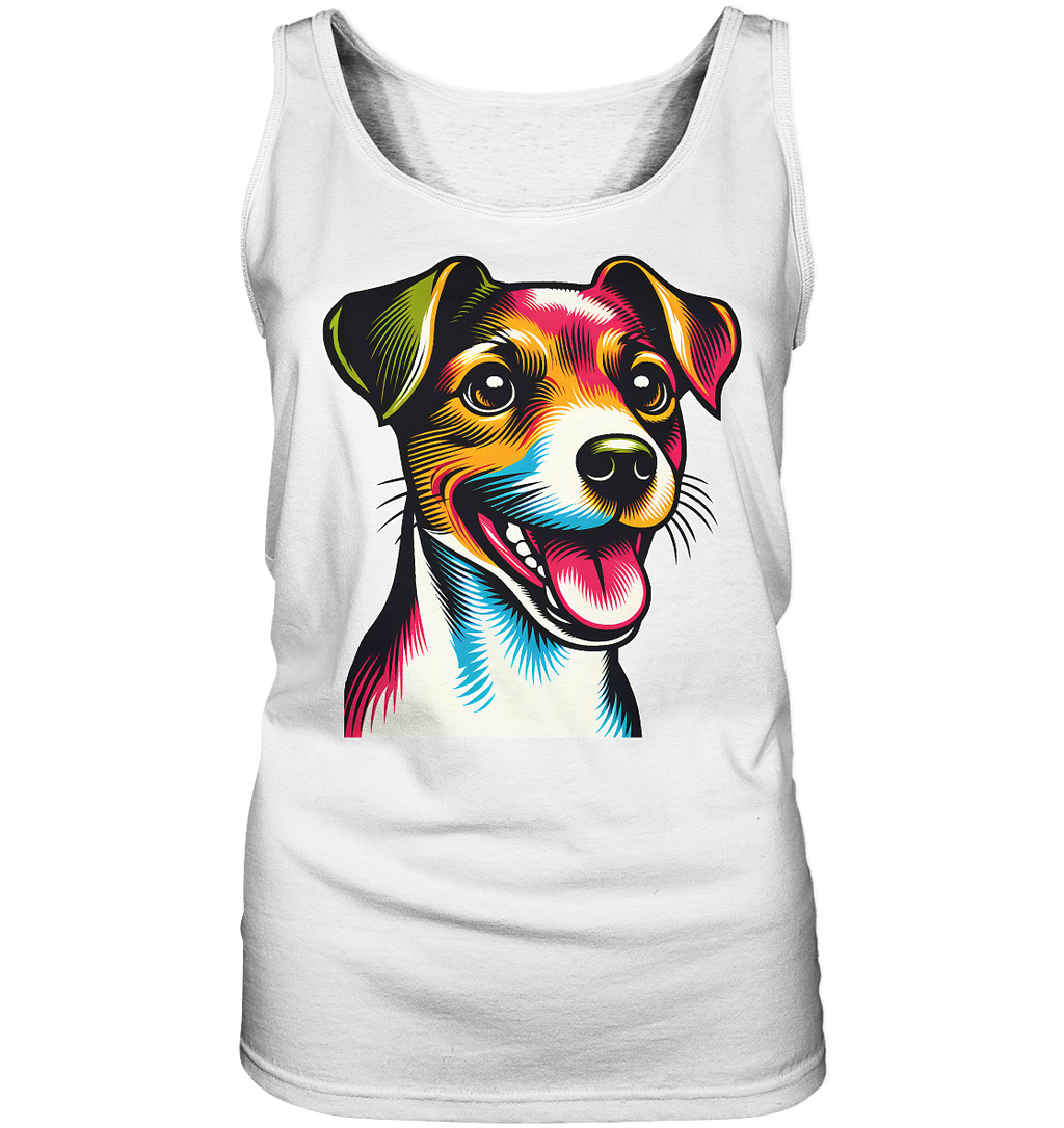 Jack Russell Terrier Pop Art - Ladies Tank-Top