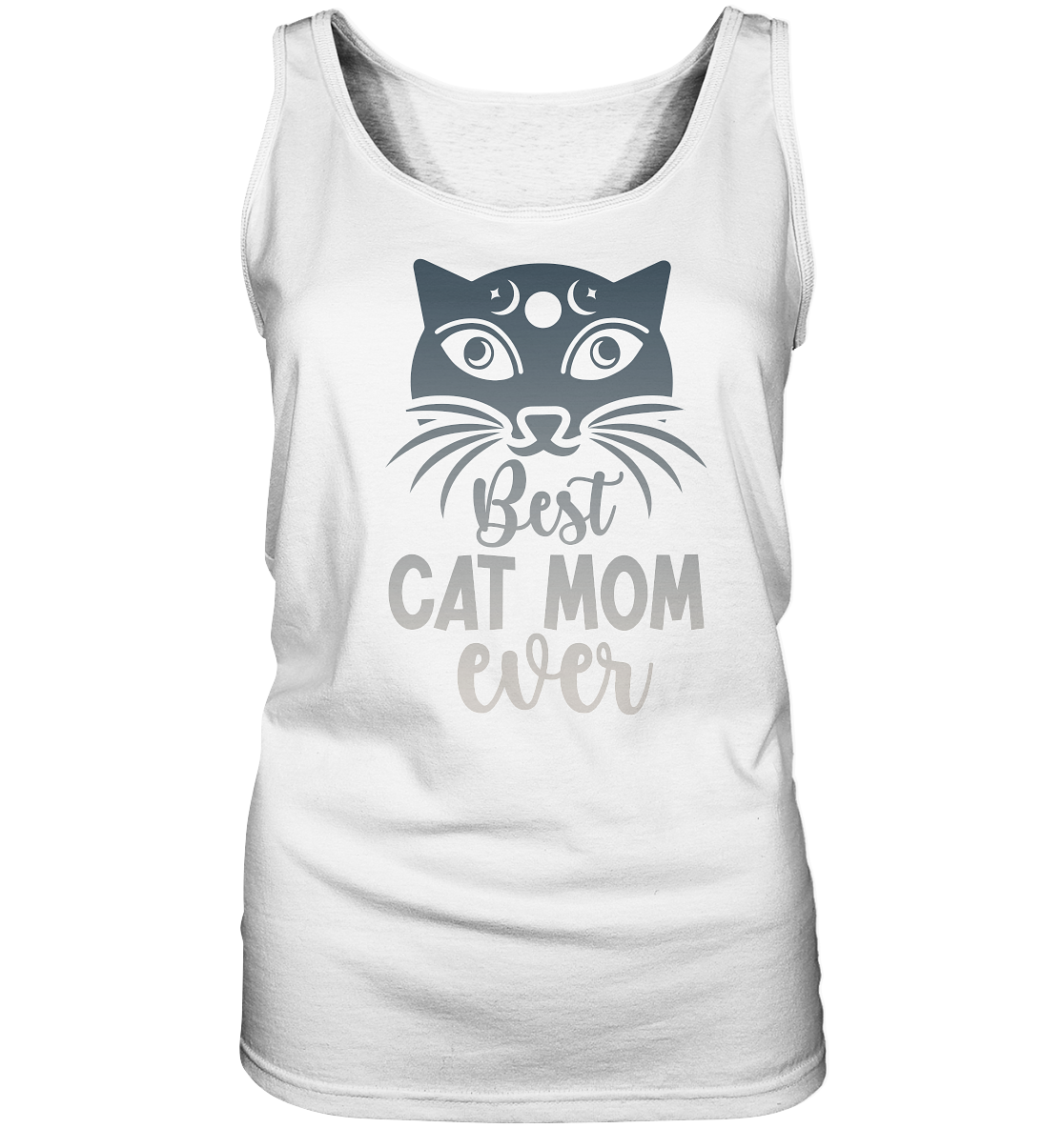 Best Cat Mum ever personalisierbar - Ladies Tank-Top