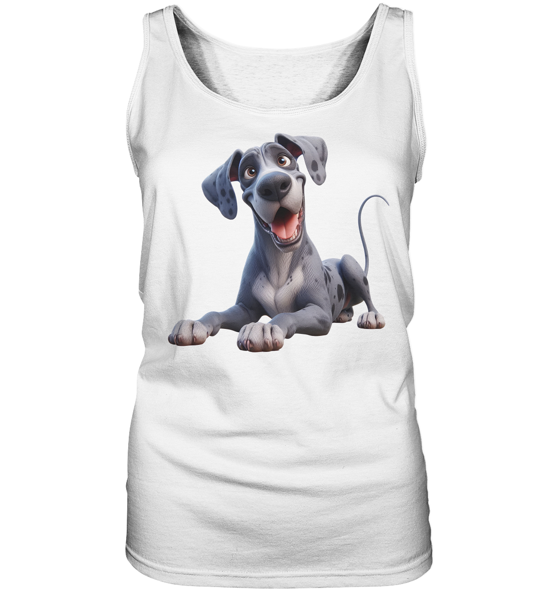Dänische Dogge - personalisierbar - Ladies Tank-Top