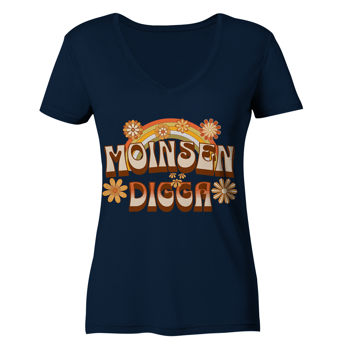 Moinsen Digga - Ladies V-Neck Shirt
