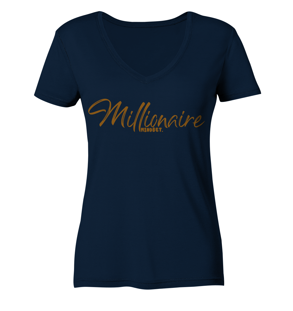 Millionaire Mindset - Ladies V-Neck Shirt