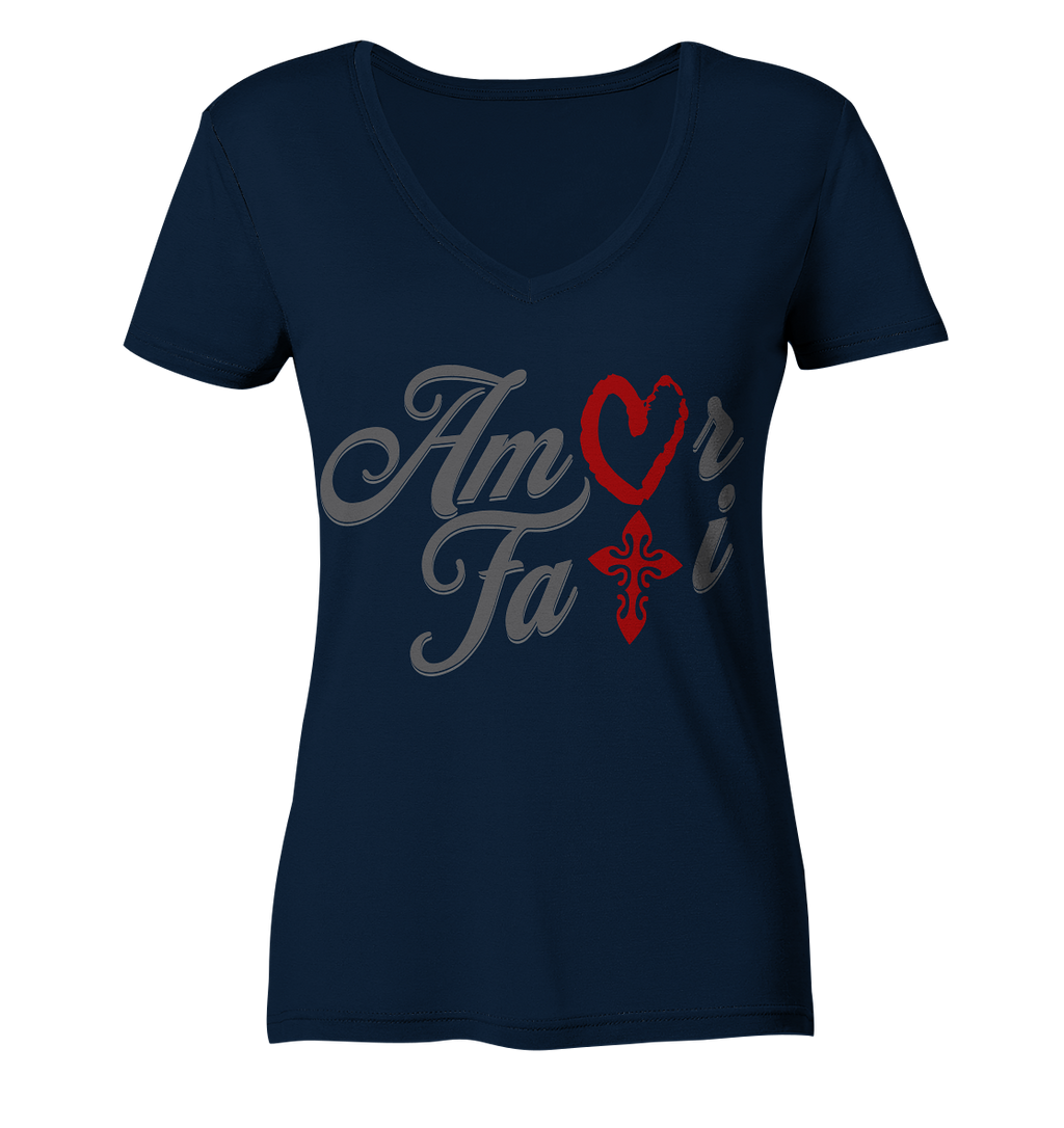 Amor Fati - Ladies V-Neck Shirt