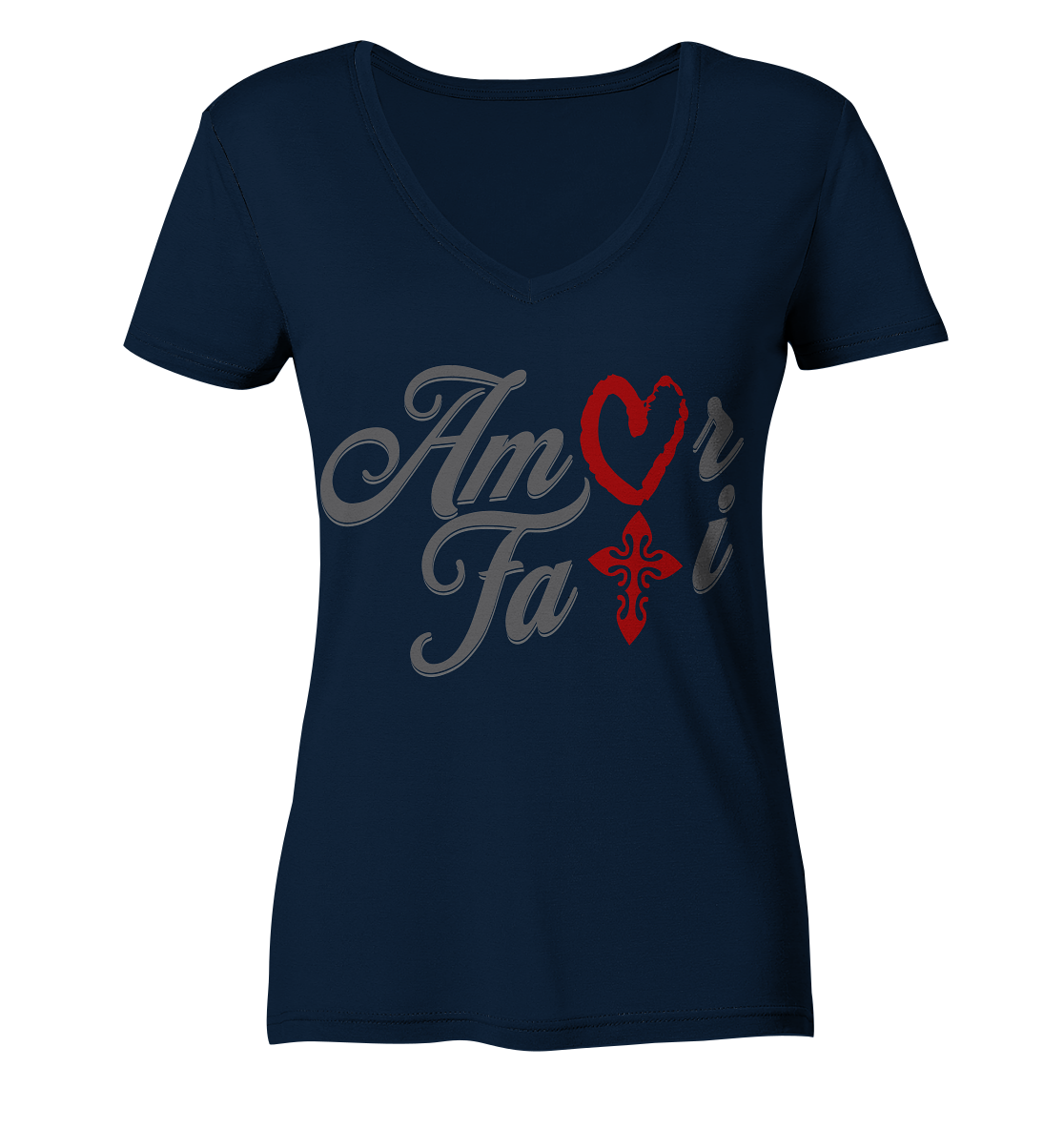 Amor Fati - Ladies V-Neck Shirt