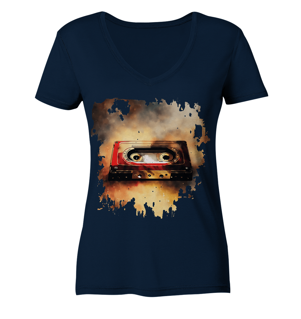 Vintage Tape - Ladies V-Neck Shirt