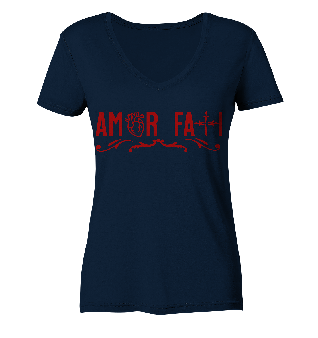 Amor Fati - Ladies V-Neck Shirt