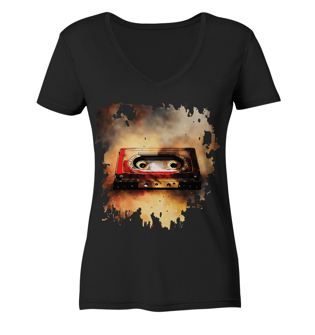 Vintage Tape - Ladies V-Neck Shirt