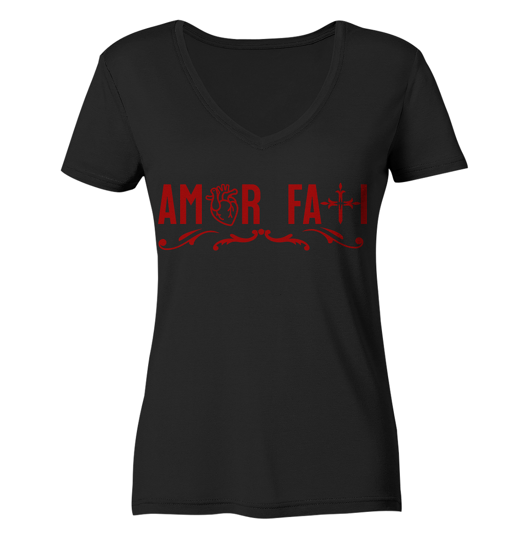 Amor Fati - Ladies V-Neck Shirt