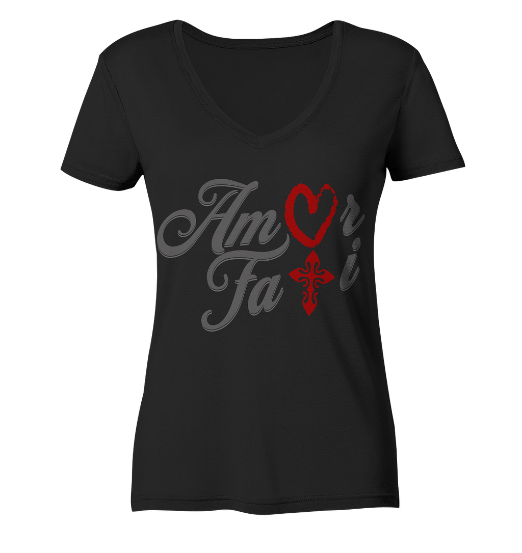 Amor Fati - Ladies V-Neck Shirt
