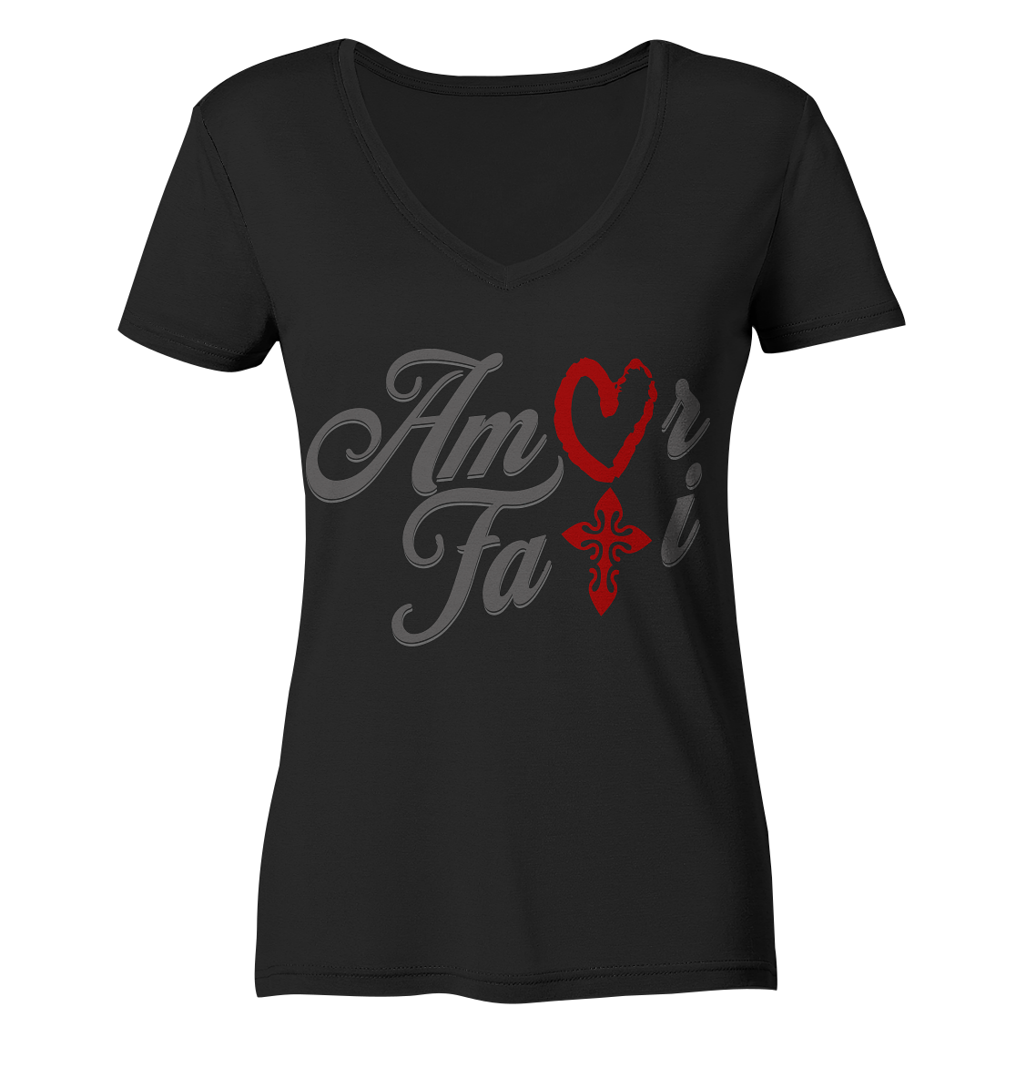 Amor Fati - Ladies V-Neck Shirt