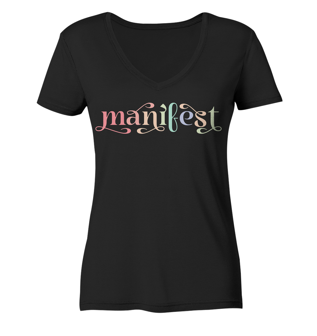 Manifest - Ladies V-Neck Shirt