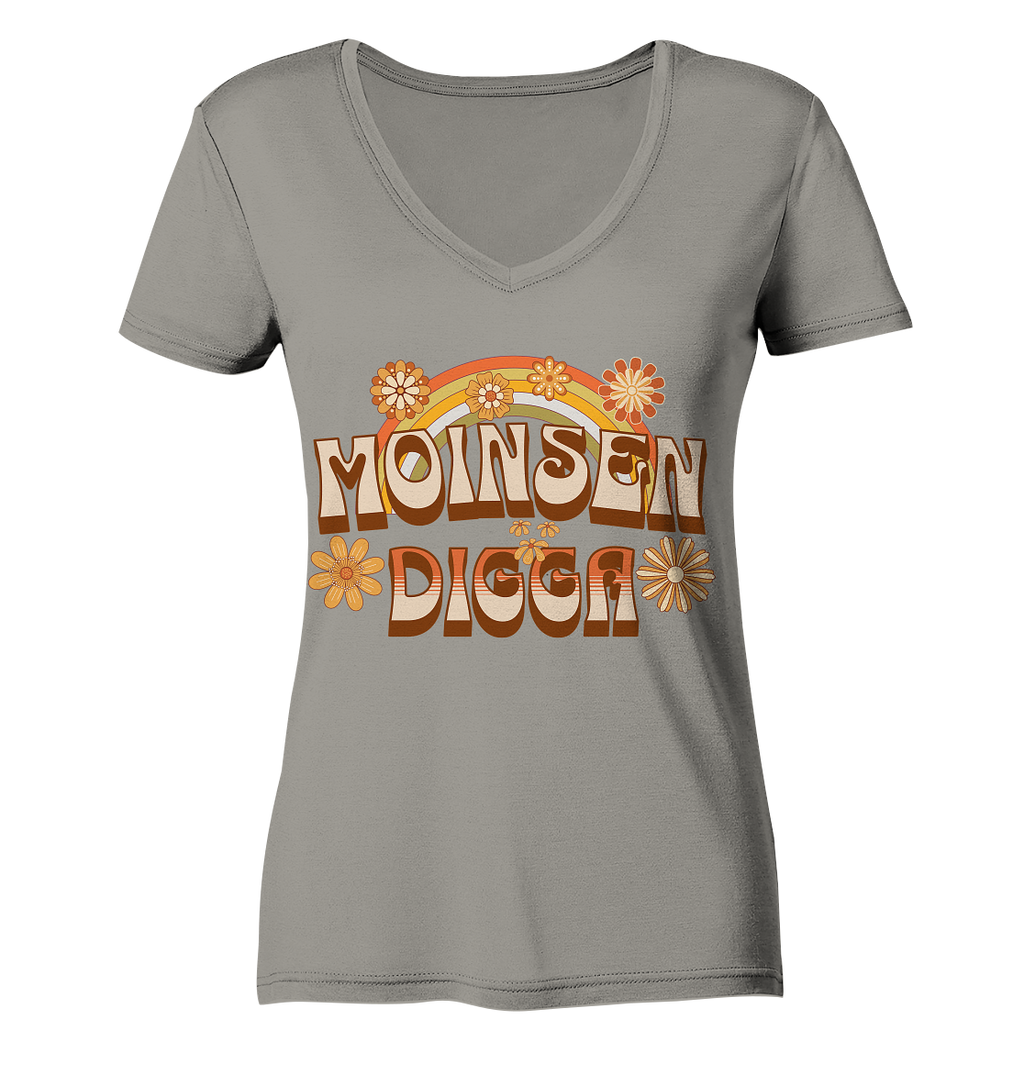 Moinsen Digga - Ladies V-Neck Shirt