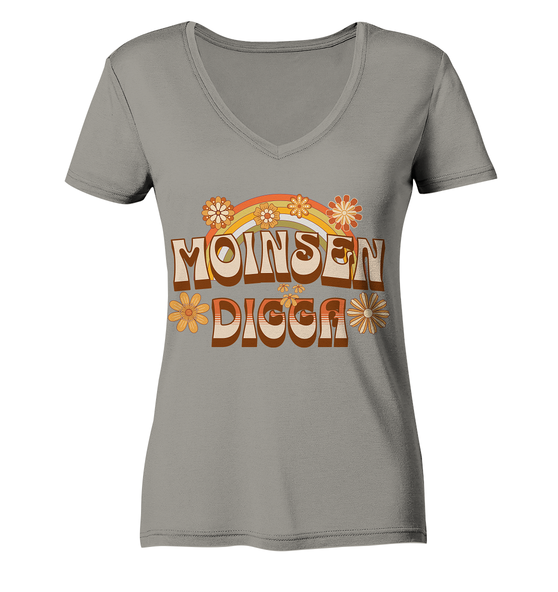Moinsen Digga - Ladies V-Neck Shirt