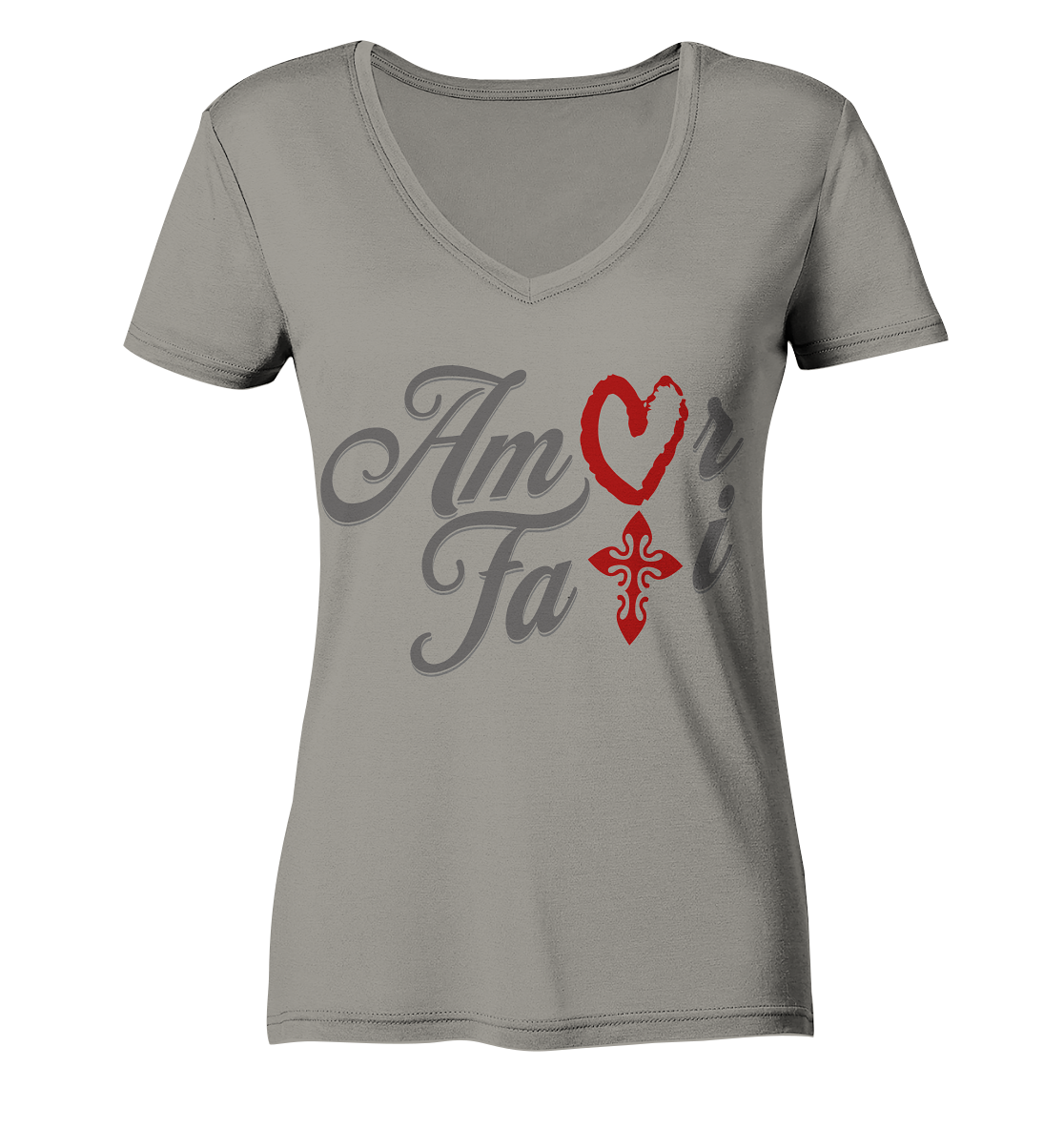 Amor Fati - Ladies V-Neck Shirt