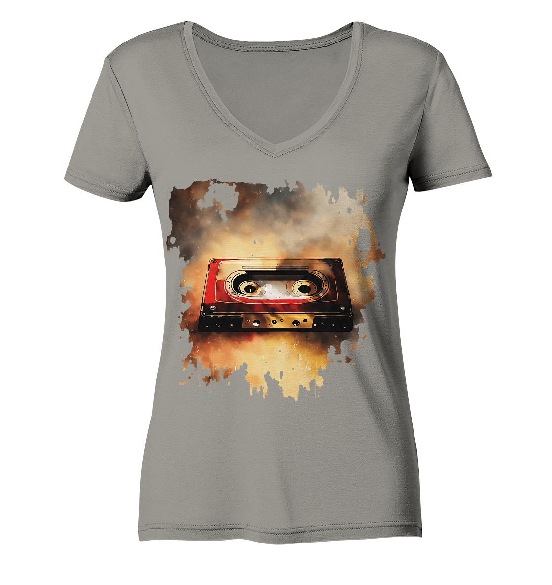 Vintage Tape - Ladies V-Neck Shirt