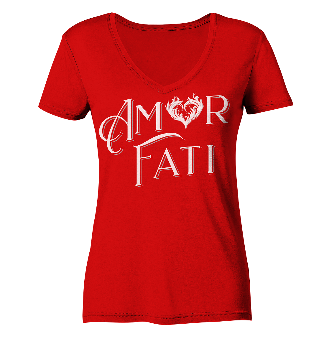 Amor Fati - Ladies V-Neck Shirt