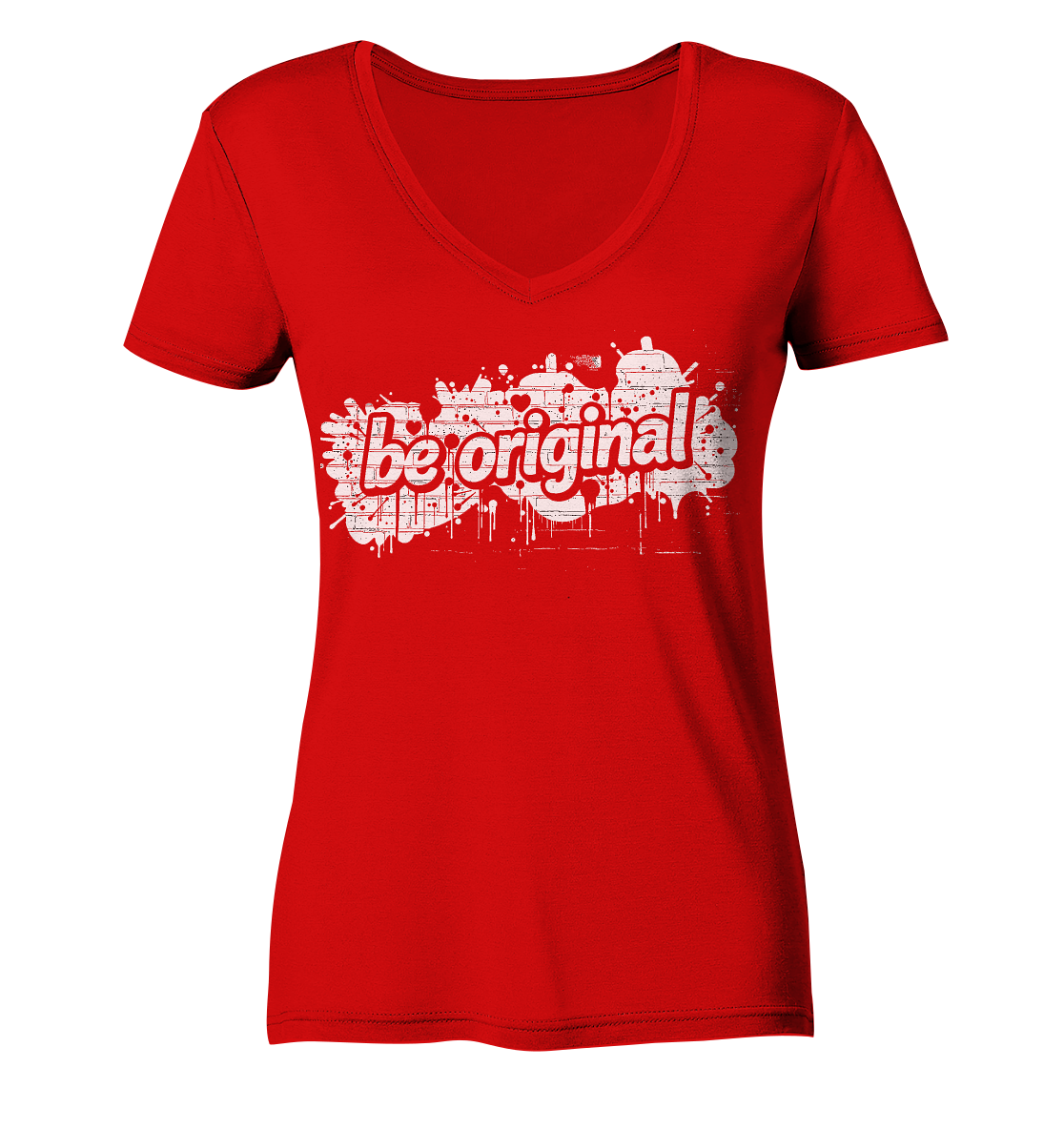 Be Original - Ladies V-Neck Shirt