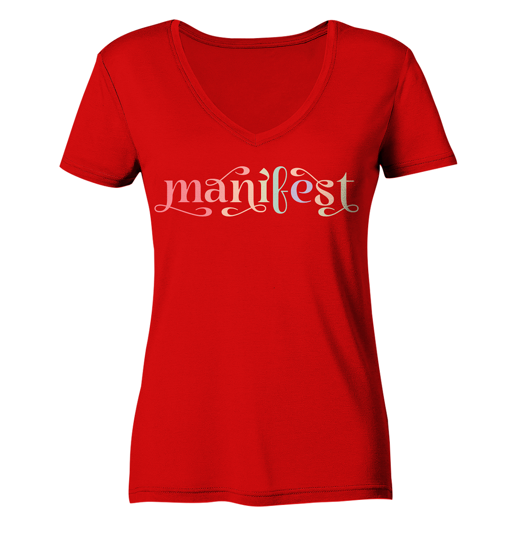 Manifest - Ladies V-Neck Shirt