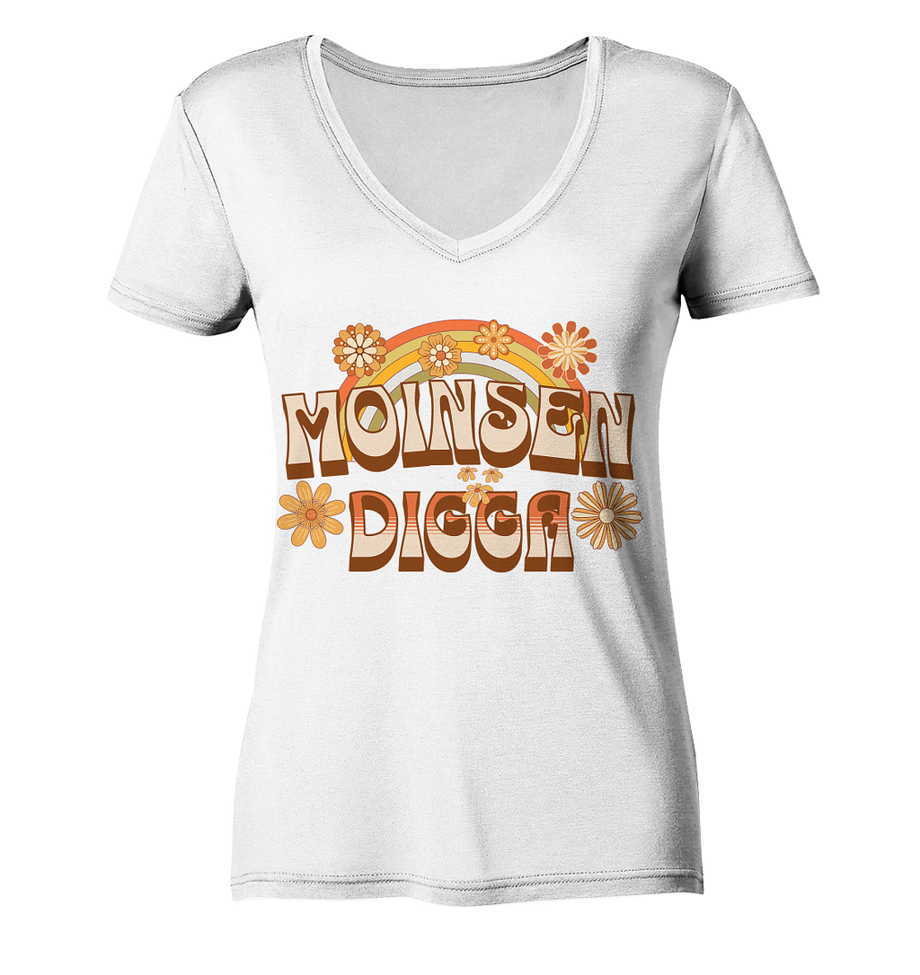 Moinsen Digga - Ladies V-Neck Shirt