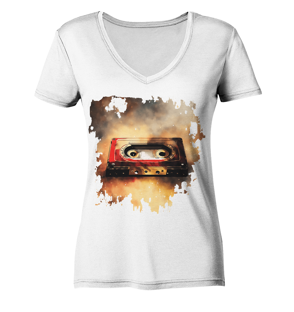 Vintage Tape - Ladies V-Neck Shirt