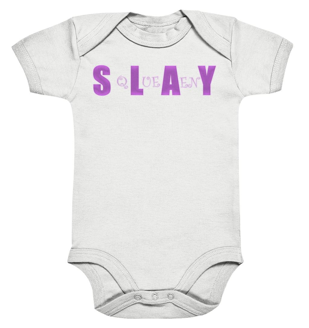 Slay Queen - personalisierbar - Organic Baby Bodysuit
