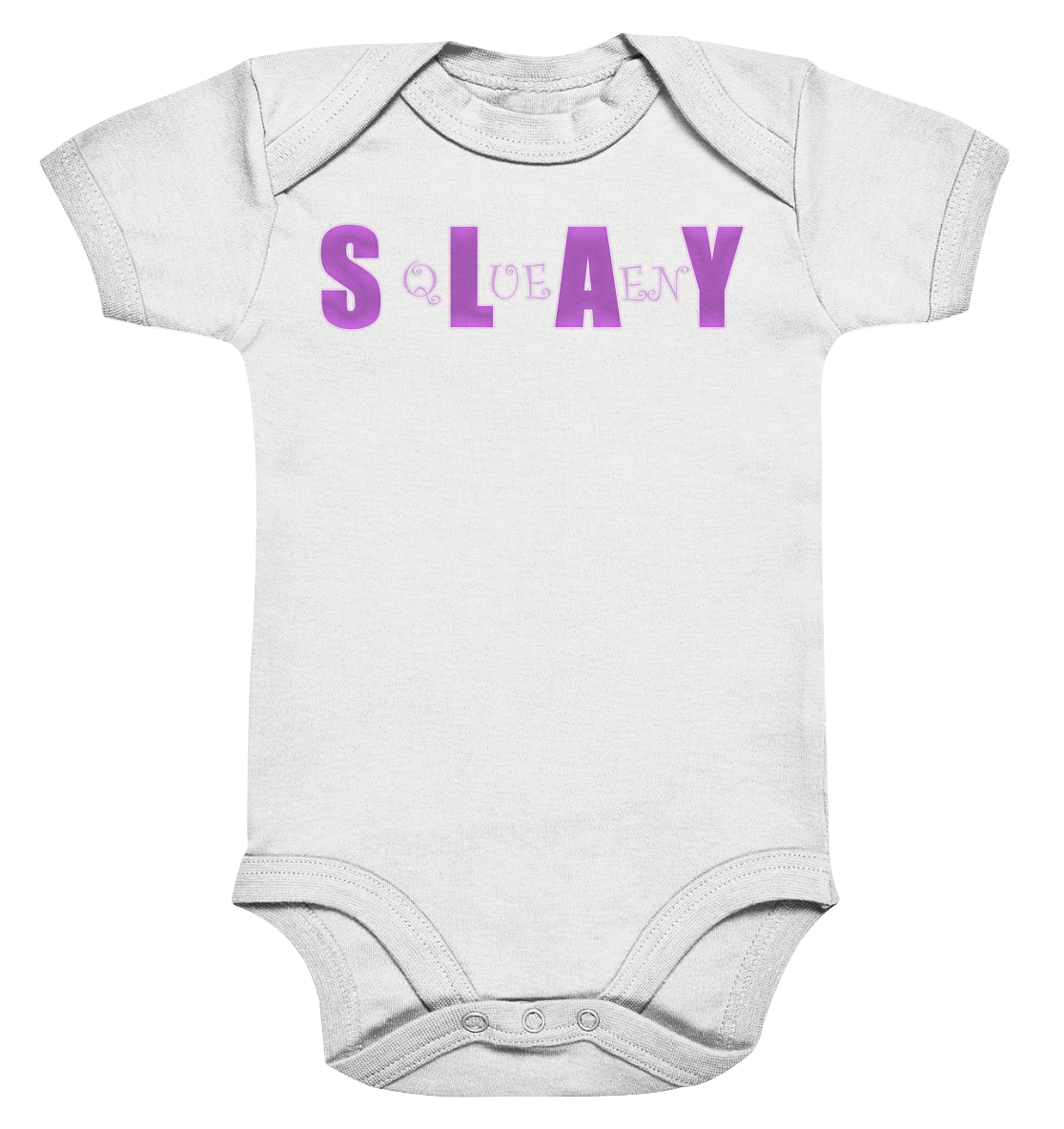 Slay Queen - personalisierbar - Organic Baby Bodysuit