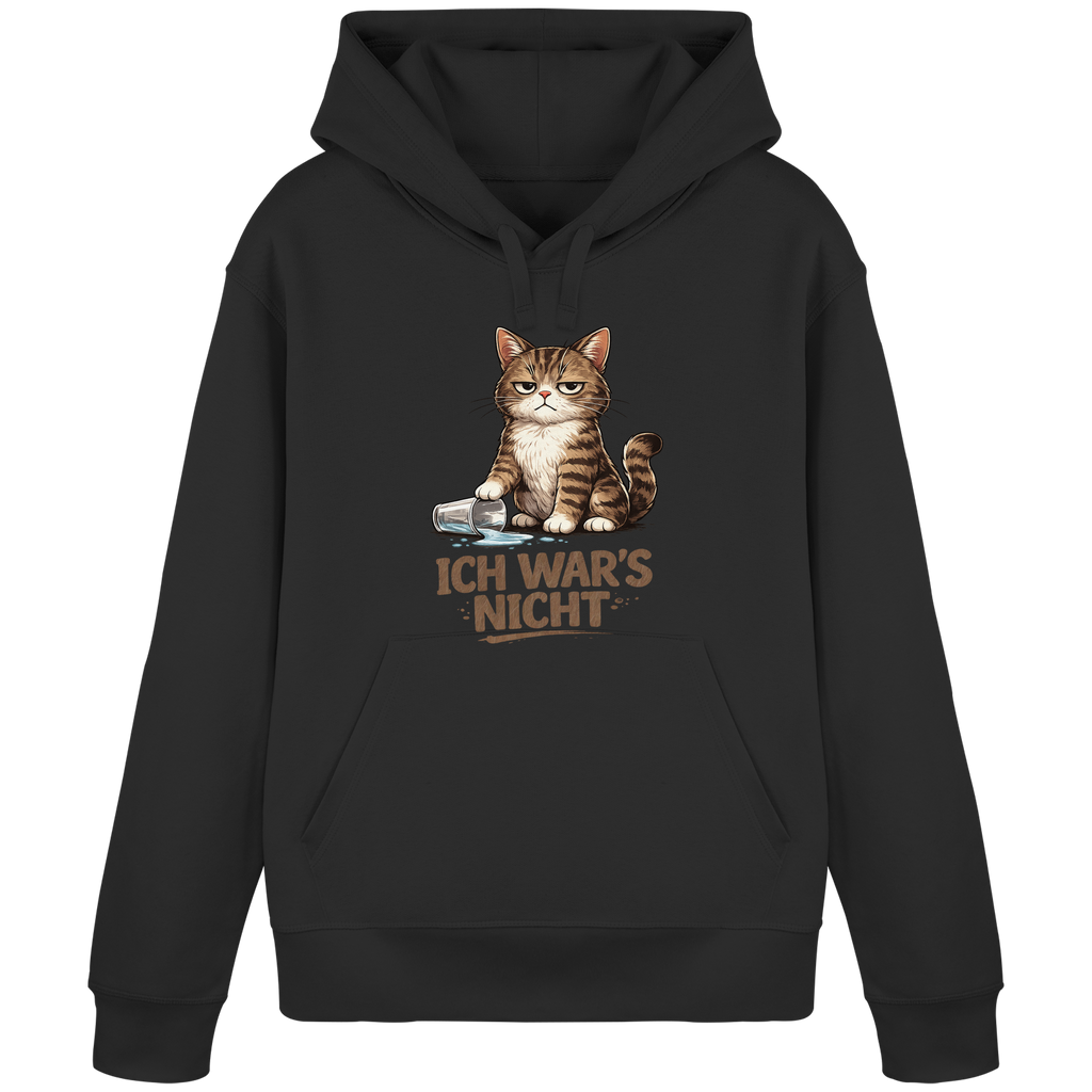 Ich war's nicht... Grumpy Cat Cartoon - Organic Basic Hoodie
