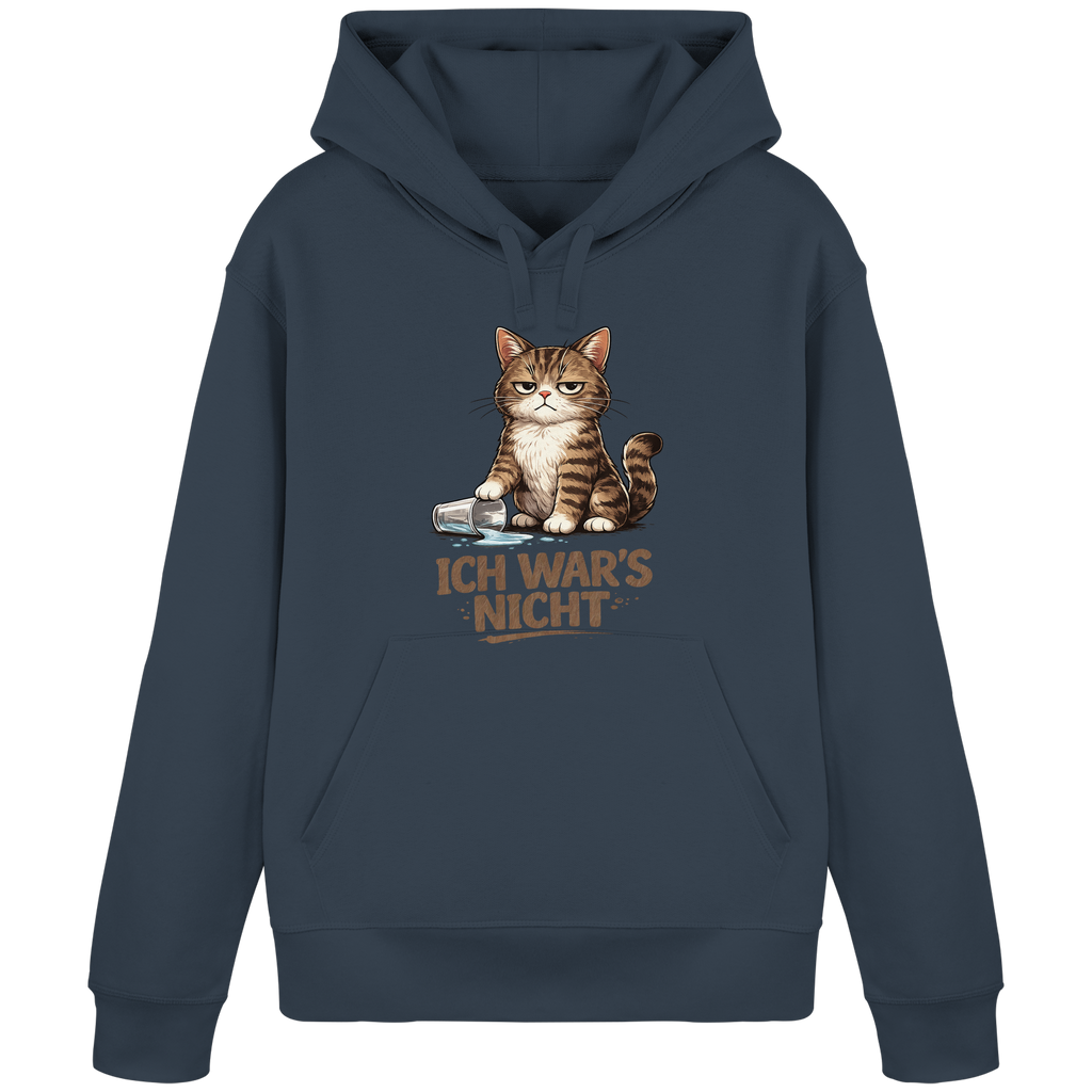 Ich war's nicht... Grumpy Cat Cartoon - Organic Basic Hoodie